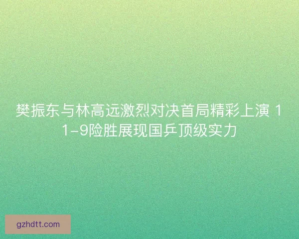 樊振东与林高远激烈对决首局精彩上演 11-9险胜展现国乒顶级实力